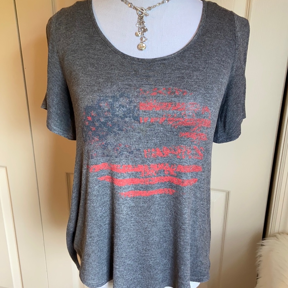 Jessica Simpson Open Shoulder Tee Shirt
